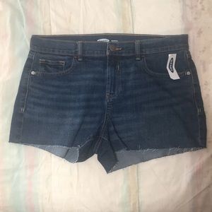 Old Navy Boyfriend Denim Cut-Off Shorts